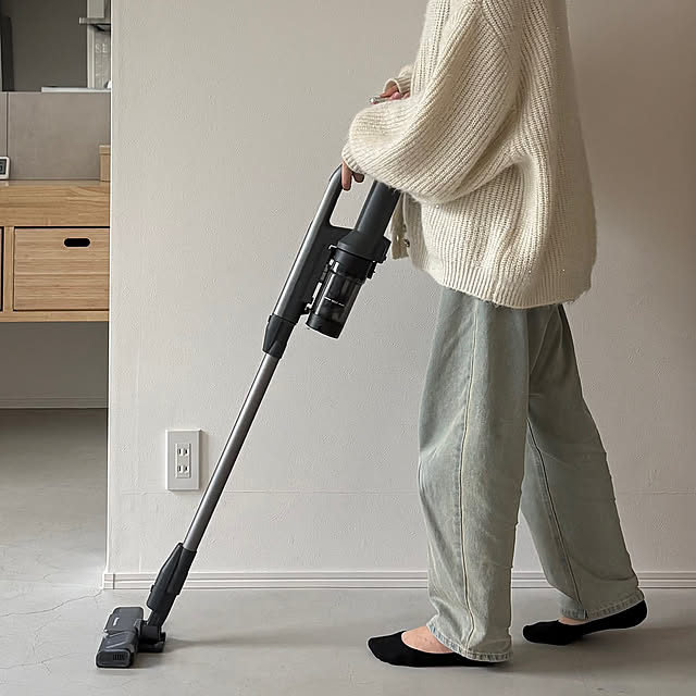 Overview,掃除機,家電,パナソニック,コードレス掃除機,ラク家事 seriの部屋