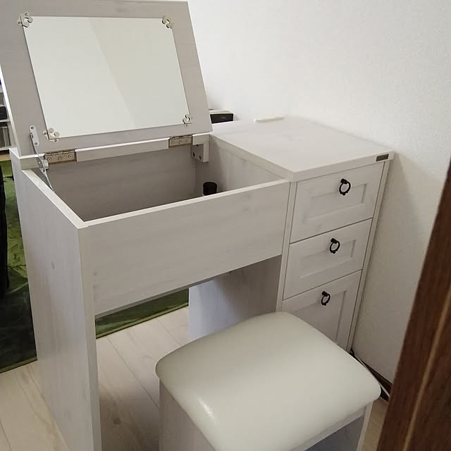 My Desk,ひとり暮らし 1K,ドレッサーデスク,一人暮らし pue295の部屋