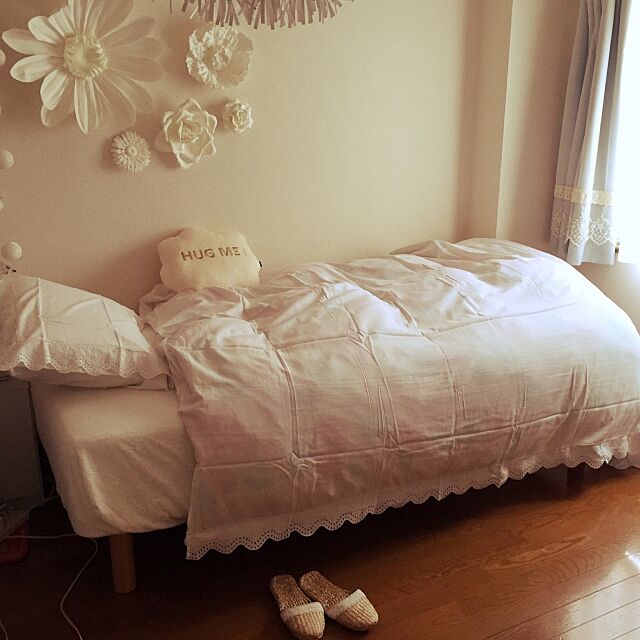 Bedroom,無印良品,一人暮らし,Francfranc,1DK,新居 shi-の部屋