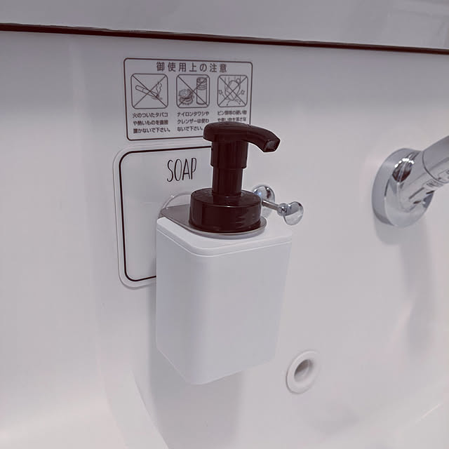 Bathroom,洗面所,ハンドソープ,オテル マジックシート,オテル,マジックシートフック,セリア yuiの部屋
