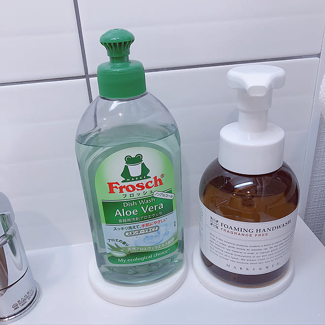 珪藻土コースター,洗剤置き場,ダイソー,ナチュラル,100均,一人暮らし,6畳1K,せまくても諦めない！,Kitchen burritoの部屋