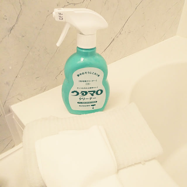 Bathroom,ウタマロクリーナー⭐,清潔感,シンプルな暮らし,居心地の良い家,3LDK4人暮らし,ボディタオルでお風呂掃除⭐ tomoの部屋