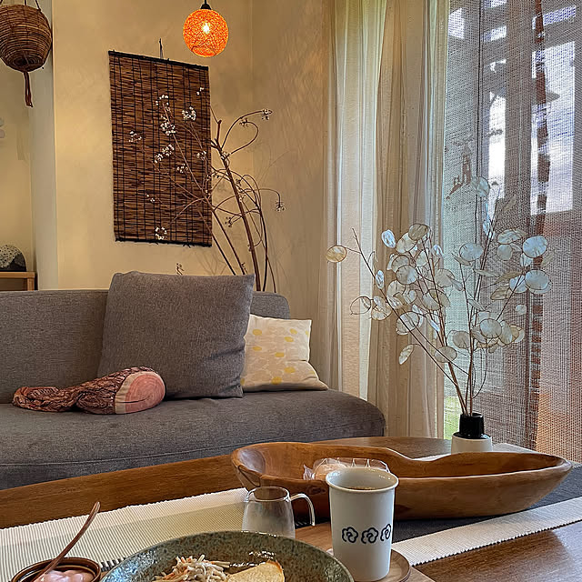 My Desk,美濃焼,ナンキンハゼ,和モダン,椿大神社,わが家の夏のキロク,おうちcafe,暮らしを楽しむ,心地よい暮らし,和風,すだれ,夏インテリア,夏の模様替え,好きな風景,コーヒーのある暮らし,うつわ taka17cafeの部屋