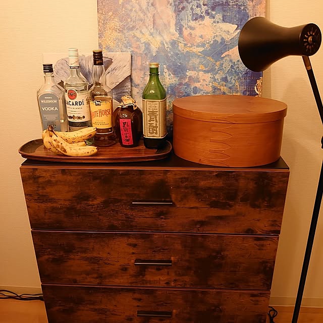 My Shelf,シェーカーボックス,照明,ニトリ,酒瓶,アートのある暮らし,ファブリックパネル,あおが好き♬,雑貨,男前,男前インテリア,男前もナチュラルも好き,お酒大好き♡,お酒コーナー,ルーター隠し,シェーバー収納,Art Deri,ひとり暮らしをとことん楽しむ！,ひとり暮らし 1K,ひとり暮らしのインテリア,リセノインテリア,リセノ,ウィスキー,ひとり暮らし Orange_forkliftの部屋