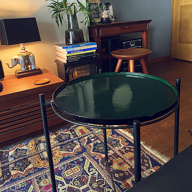漆の盆,GLADOM グラドム,トレイテーブル,IKEA,My Desk amyの部屋