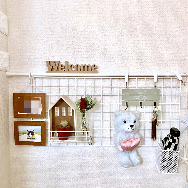 Entrance,一人暮らし,1K,雑貨,6畳,100均,賃貸でも諦めない！ starainの部屋