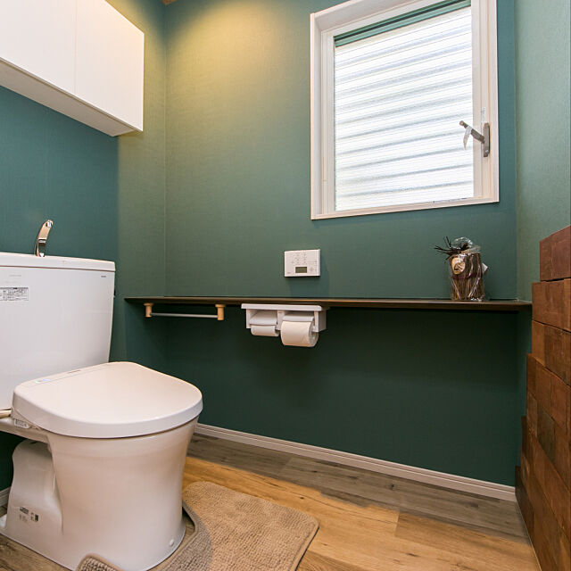 Bathroom,みどり色が好き,築50年,トイレ,グリーンランド,家CoCo,タイル,ヴィンテージ Greenland.officialの部屋