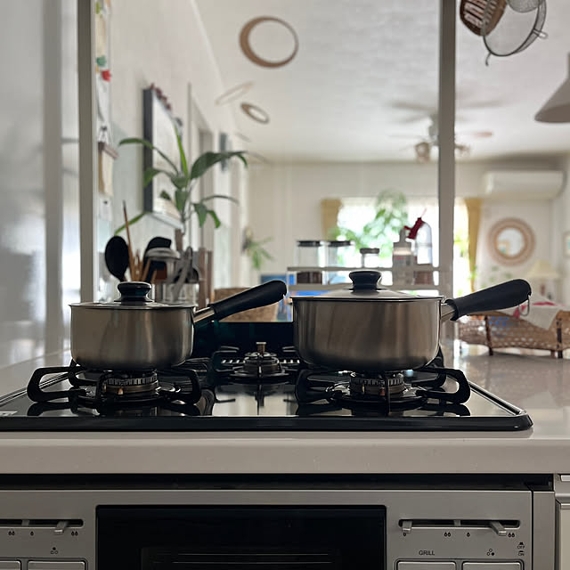 Kitchen,イベント参加します♡,柳宗理,柳宗理　片手鍋,愛用のキッチンアイテム,キッチン道具,ナチュラルインテリア siosai10の部屋