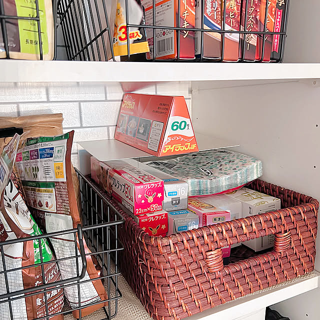 Kitchen,10分でできる,ダイソー,収納,DIY,ブックエンド,工作,収納アイデア,快適な暮らし,じゃない方の使い方 mako2yaの部屋
