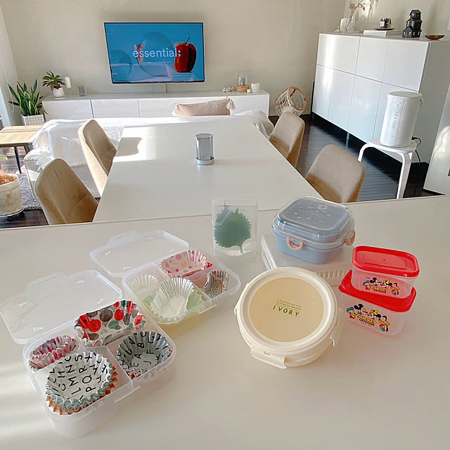 Kitchen,お弁当グッズ,スリーピー,大葉保存ケース,大葉保存容器,スリコ,おかずカップ収納ケース,ダイソー,セリア,保存容器,ランチグッズ biroballonneの部屋