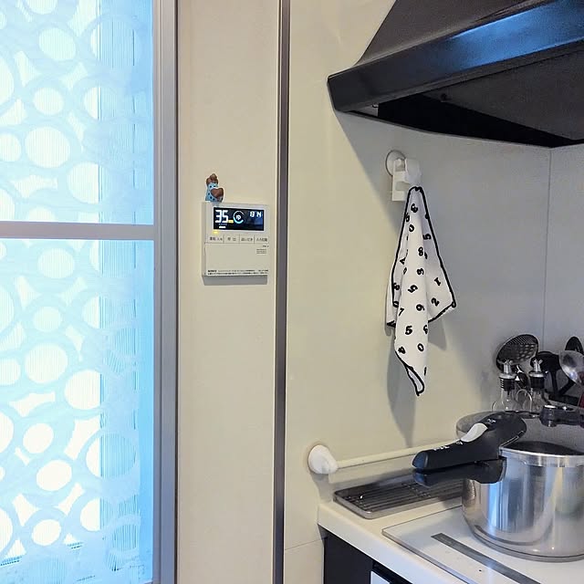 Kitchen,節約,夏場のガス代,見張り番はエマ,リサ・ラーソンガチャ,３５度設定,スイッチoff,給湯器の設定温度 jinの部屋