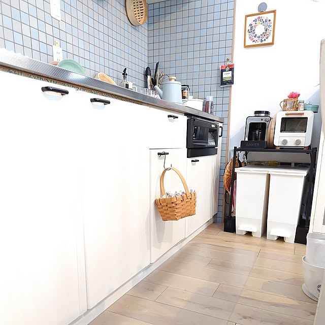 Kitchen,小さなお家,すっきり暮らしたい,すっきり暮らす,暮らしを整える,シンプルな暮らし,買ってよかったもの,キッチンマット,キッチンマット替えました,キッチンマット クリア yamamaの部屋