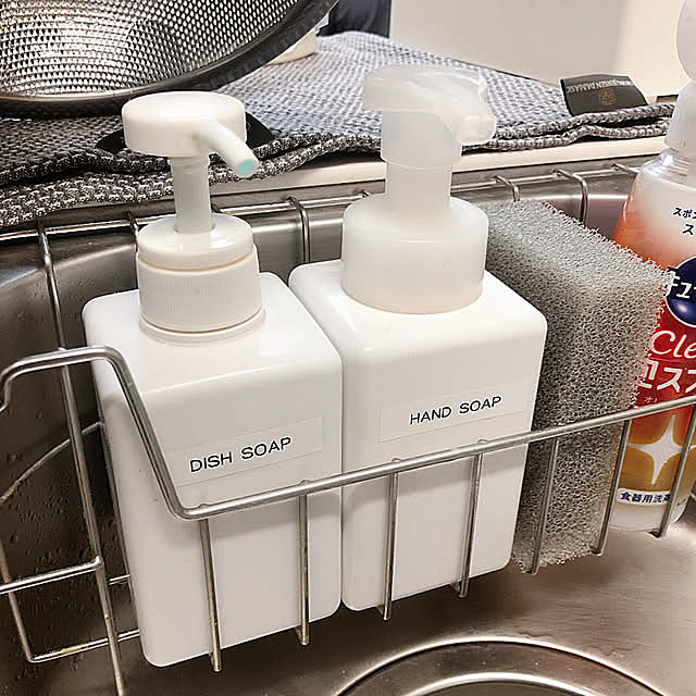 キッチン収納,無印良品,ソープディスペンサー,1LDK賃貸,ナチュラル,1LDK,賃貸,Kitchen xxmi0503xxの部屋