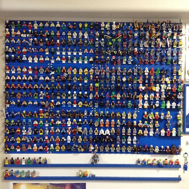 On Walls,コレクション,フィギュア,レゴ,LEGO,収納 aohaの部屋