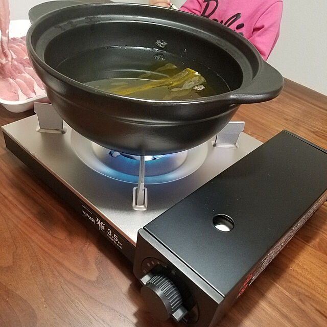 鍋,カセットコンロ,ダイニングテーブル yuiの部屋