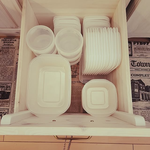 Kitchen,セリア,タッパー madokaの部屋