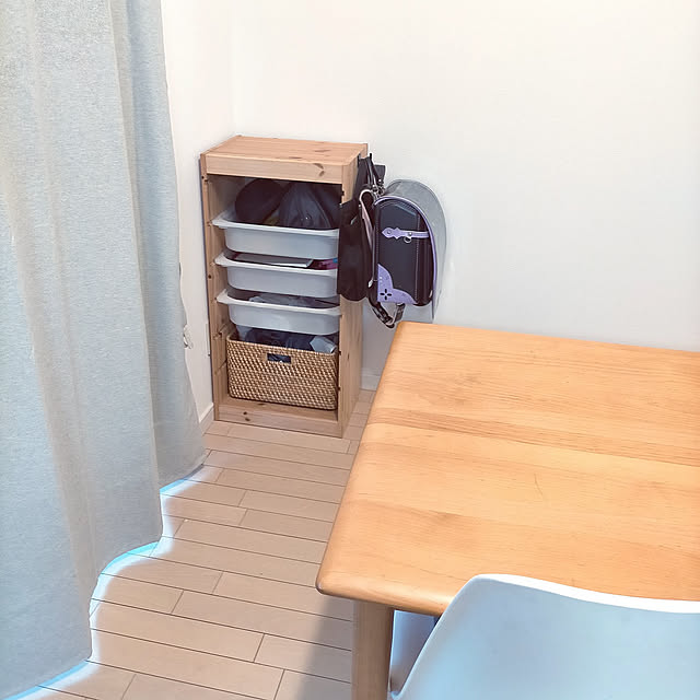 Lounge,ランドセル置き場,トロファスト,IKEA,ニトリ yu-pocoの部屋