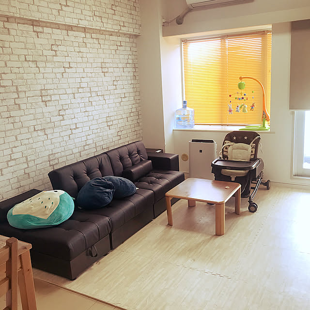 IKEA,ニトリ,空気清浄機,こどものいる暮らし,広く見せる,マンション,こどもと暮らす,マンション暮らし,赤ちゃんのいる暮らし,赤ちゃんと暮らす,5人家族,かべがみや本舗,3LDK,楽天,ウォーターサーバーのある暮らし,クリクラ,Lounge Ruiの部屋