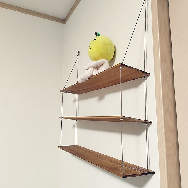 My Shelf,赤ちゃんスペース,赤ちゃんのいる暮らし,DIY,収納棚,DIY棚,DIY女子,収納コーナー,ダイソー木材,ダイソー,Daiso,毛糸,水性ニス,ゆず,ゆずたろう,ゆず太郎,ハンドメイド夏,ハンドメイド雑貨,手作り雑貨,プチDIY,リメイク Ri-の部屋