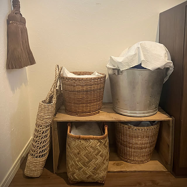 Entrance,りんご箱,かご・バスケット,古道具のある暮らし anpanman-baikinmanの部屋