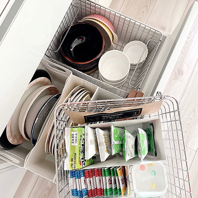 工夫しだいで使い方広がる♪無印良品ステンレスワイヤー 工夫しだいで使い方広がる♪無印良品ステンレスワイヤー