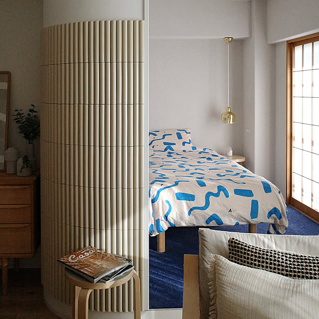 Bedroom,IKEA,マンションリノベーション,リノベーションマンション,PAMM,北欧インテリア,北欧家具,artek,アアルト,北欧モダン,北欧ナチュラル,アルヴァ・アアルト seven.hausの部屋