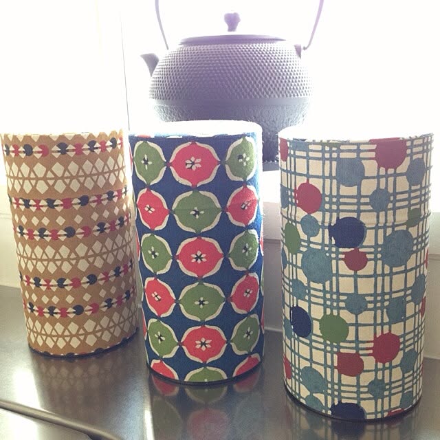 Kitchen,東北部,似てるものを並べたい,茶筒,和紙雑貨,南部鉄器,コレクションしてるもの,和,水玉 maylieの部屋