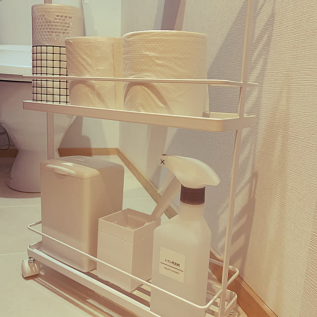 狭いトイレ,日用品,シンプル,すっきり暮らしたい,トイレの収納,Bathroom jeanの部屋