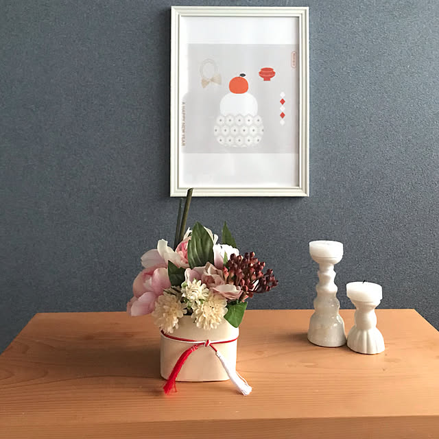 ポスター,和室,お正月インテリア,木の家,ミックスインテリア,昭和ポンコツチーム,SPT,My Shelf mamyuの部屋