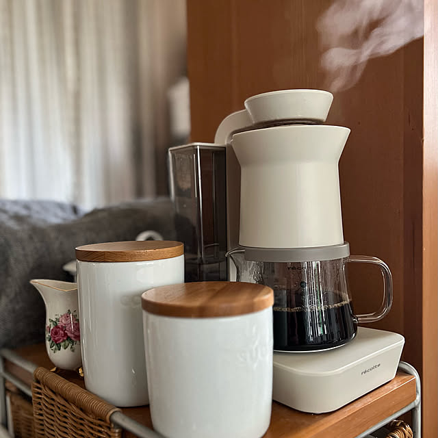 香りから幸せが広がる♪いつでも淹れたてを楽しめるコーヒーメーカー