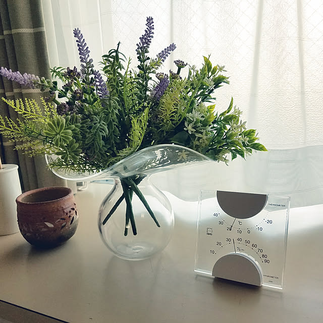 温度湿度計,Bedroom yuukaringoの部屋