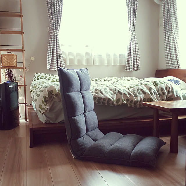 Bedroom,座椅子,いつもいいねやコメありがとうございます♡,マンション暮らし,イベント用,ニトリ,リモートワークスペース,寝室,旦那の部屋 mamiの部屋