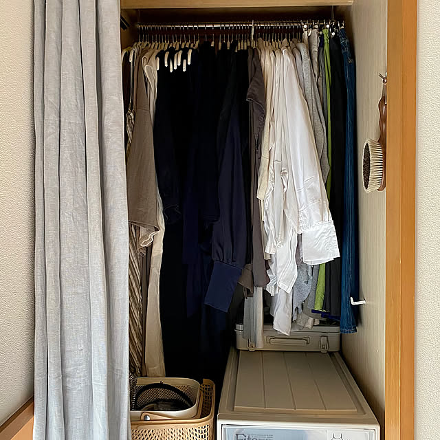 衣替え,ハンガー収納,洋服収納,整理整頓,収納見直し,クローゼット,断捨離,心地よい暮らし,My Shelf sacchiの部屋