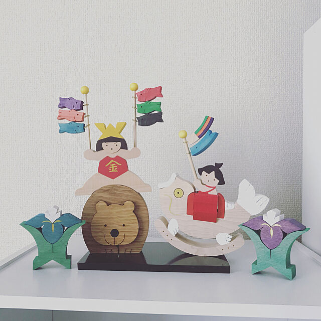 My Shelf,木のおもちゃ,五月人形 uekichiの部屋