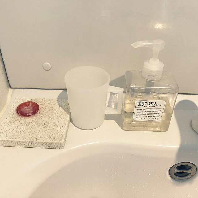 Bathroom,MARKS＆WEB,ハンドソープ,石鹸置き,soil,珪藻土 yukihoriの部屋