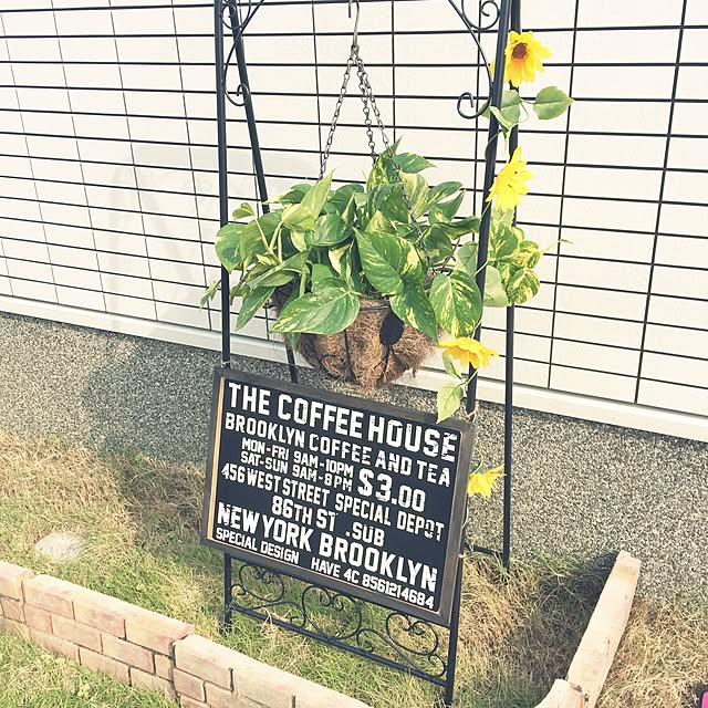 Entrance,コルクボード,セリア,ランチョンマット,フェイクグリーン chihiroの部屋