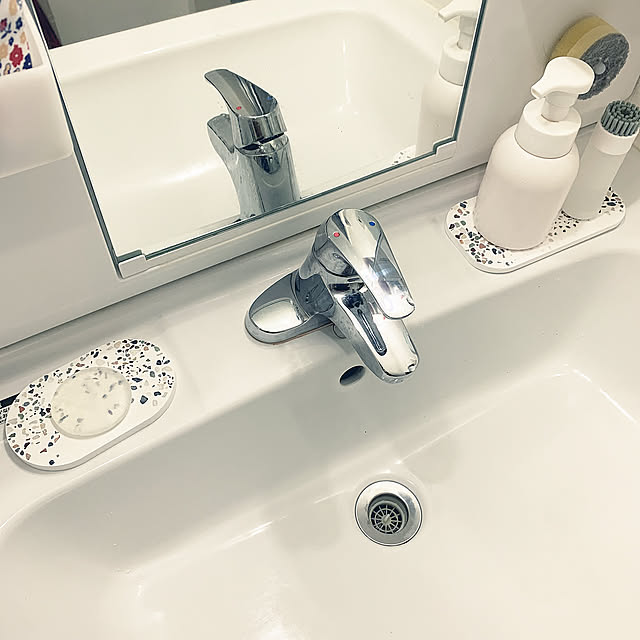 ソープディッシュ,珪藻土,スリーコインズ,Bathroom kiyo_seitaの部屋