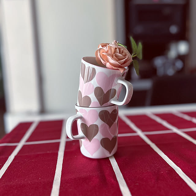 My Desk,マリメッコマグ,バレンタインになったら使いたくなる!,シュダメット,お気に入りアイテム,マグカップ,お気に入り♡,いつもいいねやコメありがとうございます♡,皆さんの素敵なインテリアに憧れる❤︎,皆さんとの繋がりに感謝♪,マリメッコ kiyoeの部屋