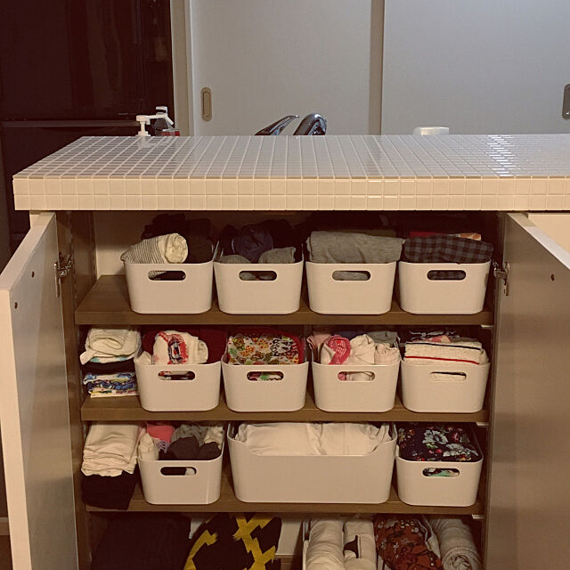 My Shelf,IKEA,下着 収納,キッチンカウンター furikurirennziの部屋