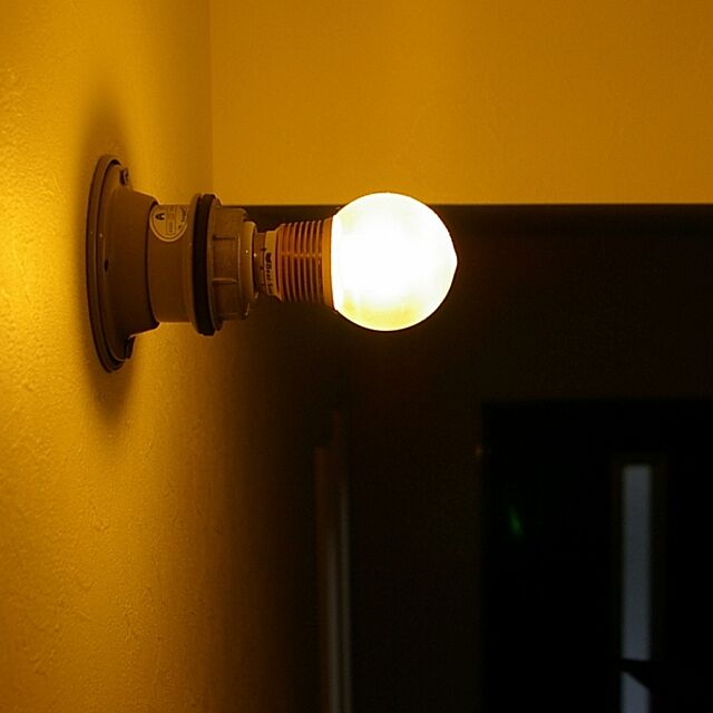 On Walls,照明,LED,シンプル,ソケット,階段の照明,工業系照明,影美人 yuka.nの部屋
