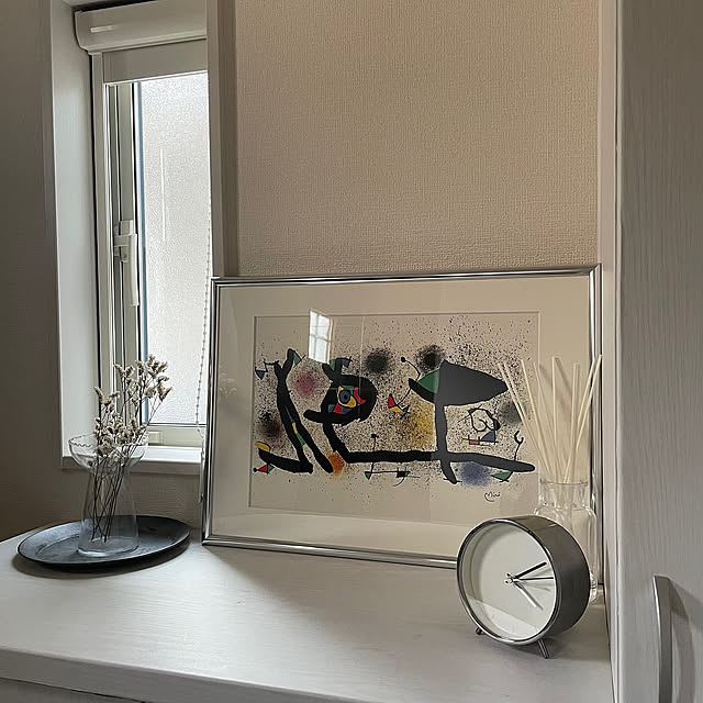 Entrance,リトグラフ,ドライフラワーのある暮らし,ジョアンミロ,アートポスター yuminnieの部屋