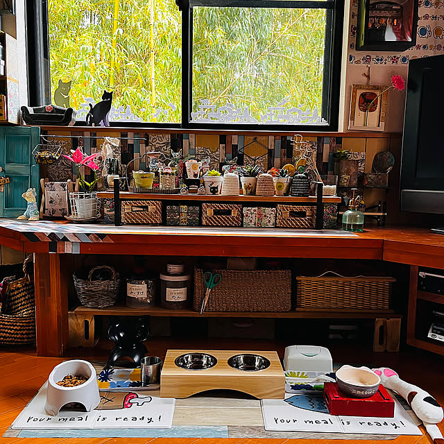 デコパージュ,akimameちゃんのリメイク鉢,yukarin-gardenさんからの猫,リメ鉢,簡単DIY棚,窓辺,エサ台,Standard Products,猫のご飯コーナー,Lounge,mayuちゃんのミニドア風オブジェ,かご収納,CHIHARUちゃんのドールハウス jijiの部屋