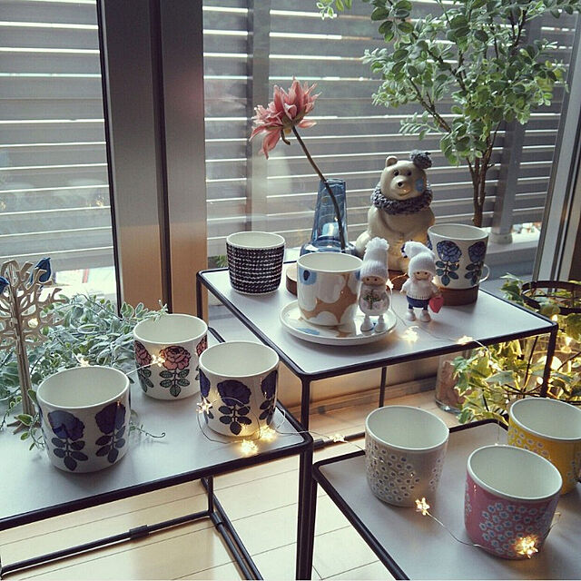 お茶セット,癒し,北欧雑貨,marimekkoラテマグ,ノルディカニッセ nao0219の部屋
