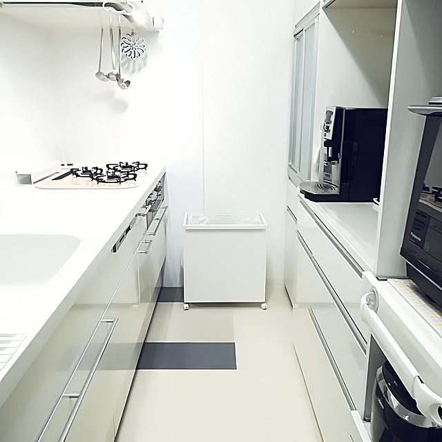 Kitchen,新年の抱負,towerシリーズ,ゴミ箱,ダストワゴン,山崎実業,Room clip ショッピング,tower,ゴミ箱収納 w+の部屋