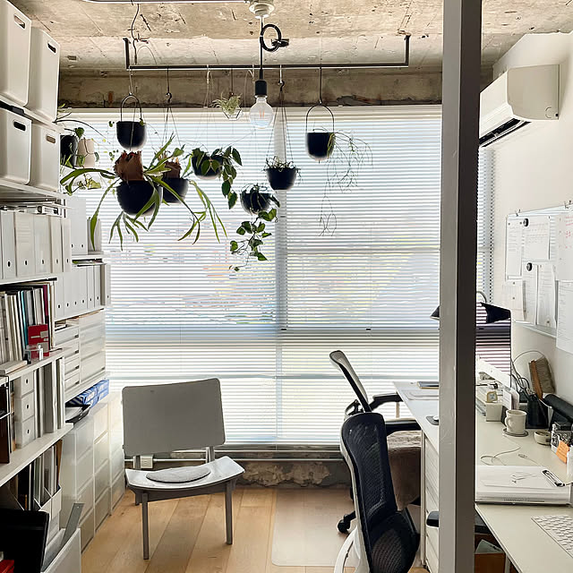 On Walls,ヴィンテージマンション,マンションリノベーション,ねこと暮らす。,メゾネットマンション,仕事部屋 lalaの部屋