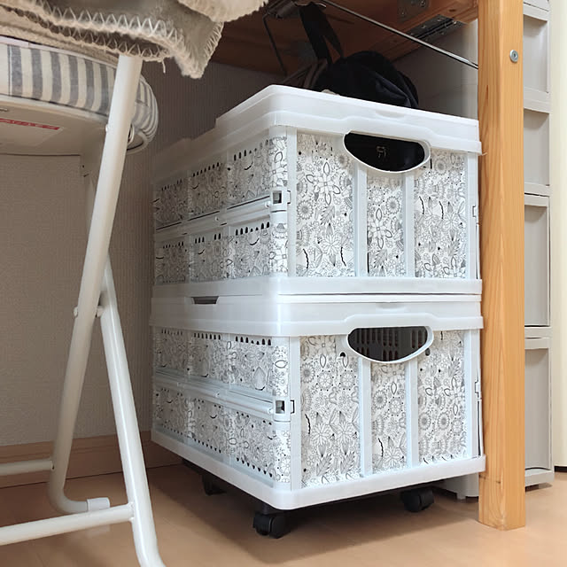 My Desk,DCM,DCM・モニター,収納,コンテナボックス,コンテナ Emiの部屋