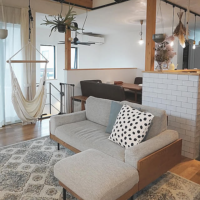 Lounge,雨の日を楽しむ暮らし,ダイニングテーブル,ナチュラルインテリア,ダイニングソファ,カフェ風インテリア,注文住宅,リビングインテリア,インテリア,工務店 sugar111の部屋