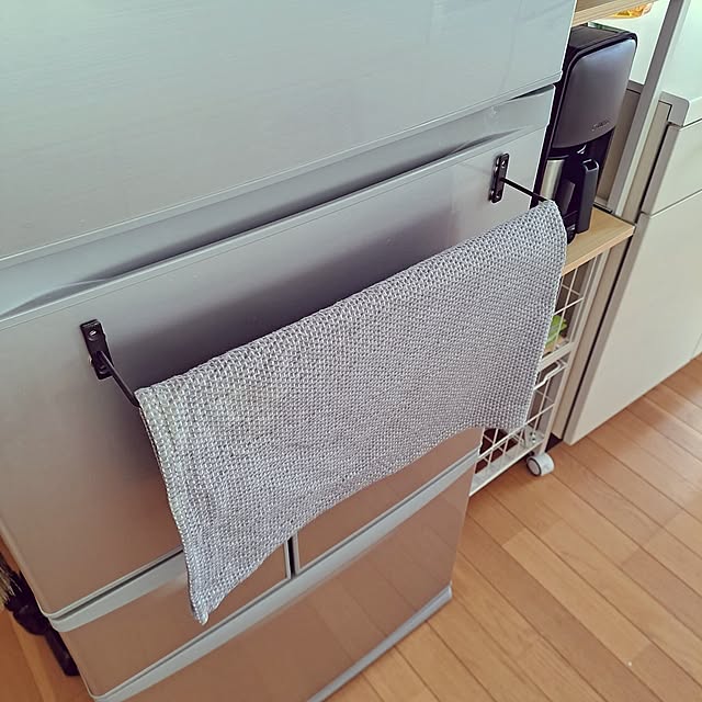 Kitchen,10分でできる,100均,100均リメイク,簡単リメイク,100均アレンジ,ふきん掛け,ふきんハンガー,布巾掛け,布巾かけ,布巾ハンガー,アイアンバー,アイアンバーセリア,アイアンバー リメイク,セリア,セリアリメイク,seria,seriaリメイク sakura_3の部屋