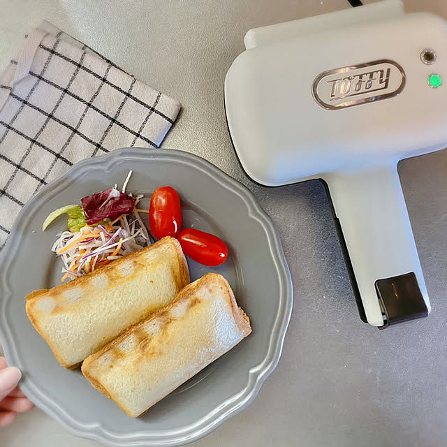 子どもとクッキング,キッチン,Toffyホットサンドメーカー,RoomClipショッピング,おうち見直しキャンペーン,イケア,IKEA,Kitchen A_plusの部屋