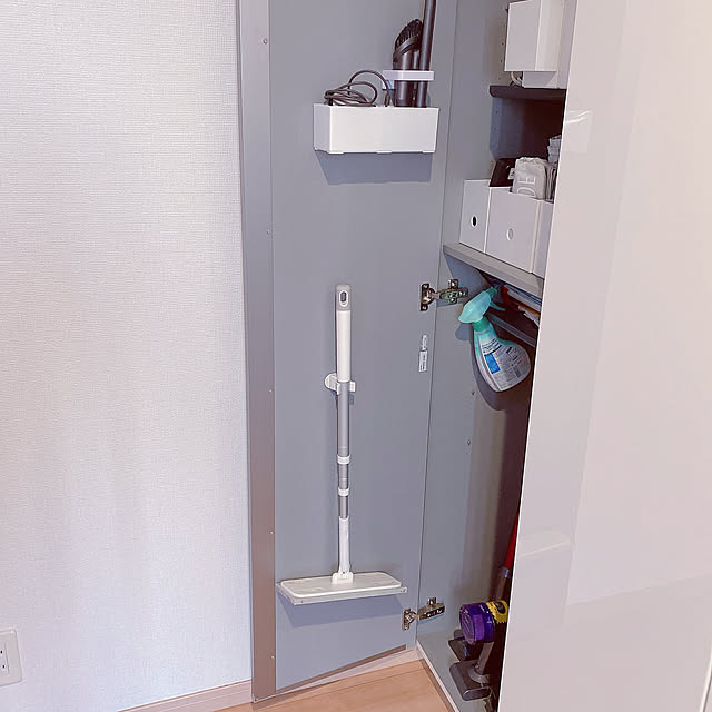 Entrance,ダイソー,扉裏収納,デッドスペース,掃除道具の収納,無印良品 lunalunaの部屋